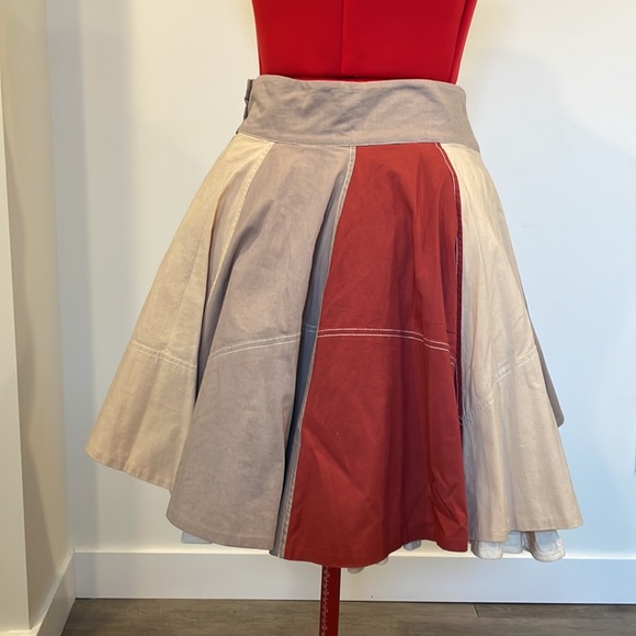 All Saints Spitalfields Flag Skirt - Picture 3 of 7